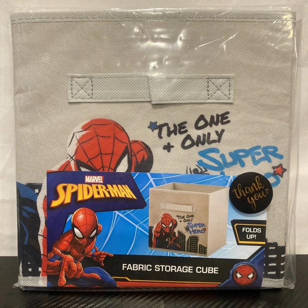 Marvel Spider-Man Fabric storage  Tote Bin
